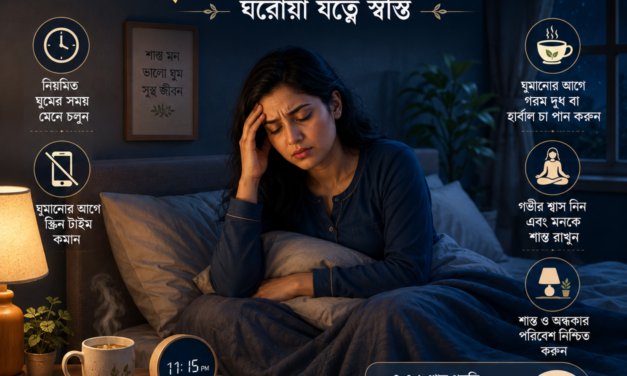 অনিয়মিত ঘুম সমস্যায় কার্যকরী সাধারণ কিছু নিয়ম